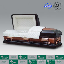 LUXES américain personnalisé 18ga cercueil métallique d’acier